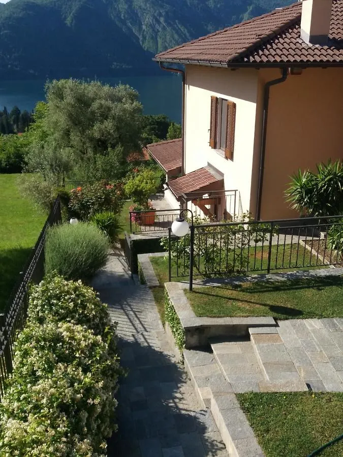 Casa Intignano - Camera Con Bagno E Portico Vista Lago Tremezzo 0*,
